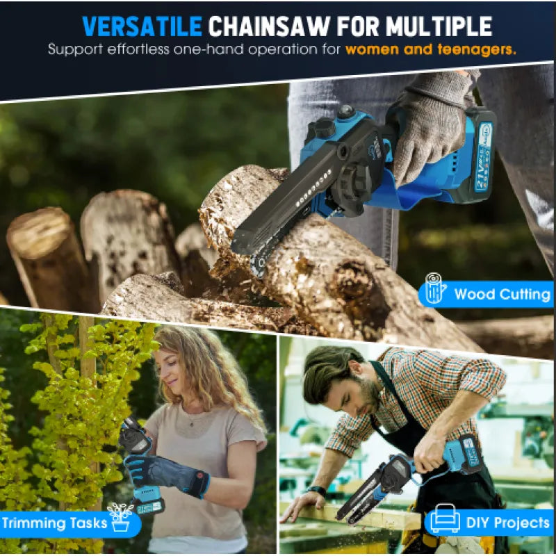 6-inch Mini Chainsaw