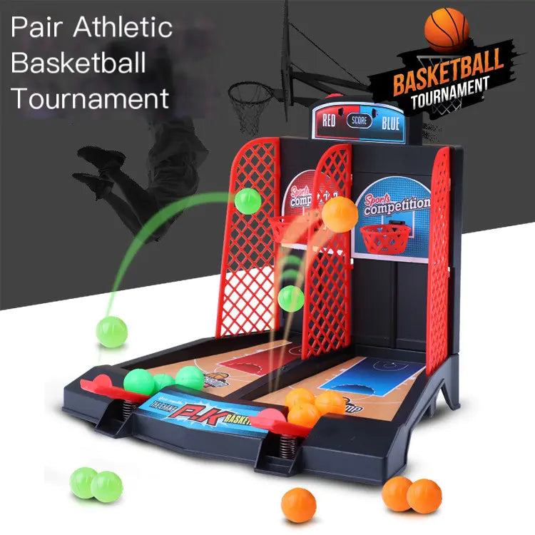 Desktop Double-player Basketball Game for Kids