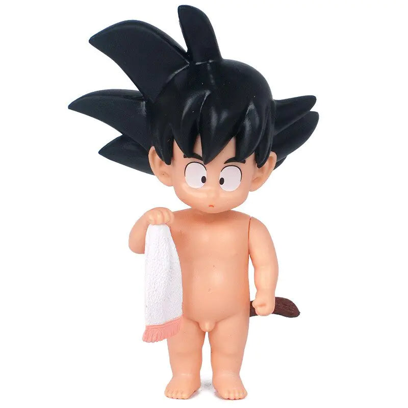Dragon Ball Kid Goku Bathing Figure Model