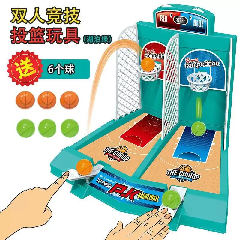 Desktop Double-player Basketball Game for Kids