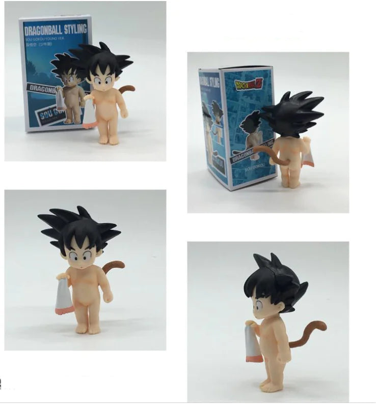 Dragon Ball Kid Goku Bathing Figure Model