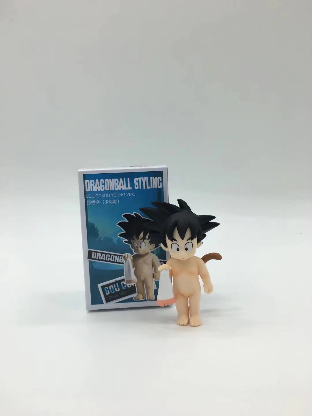 Dragon Ball Kid Goku Bathing Figure Model