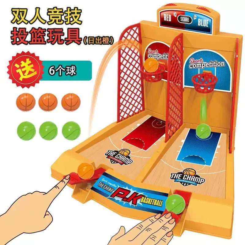 Desktop Double-player Basketball Game for Kids