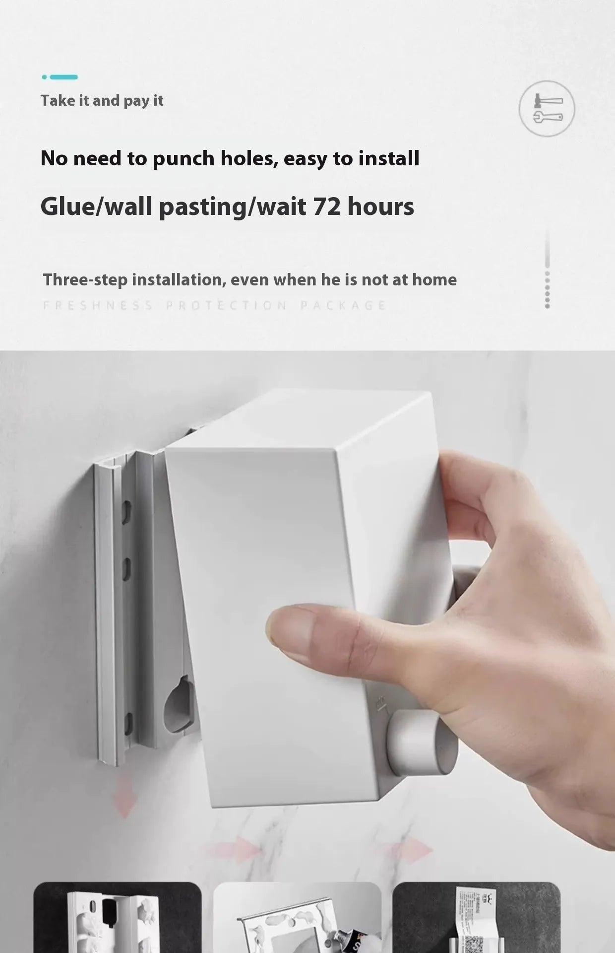 Wall-Mounted Clothesline