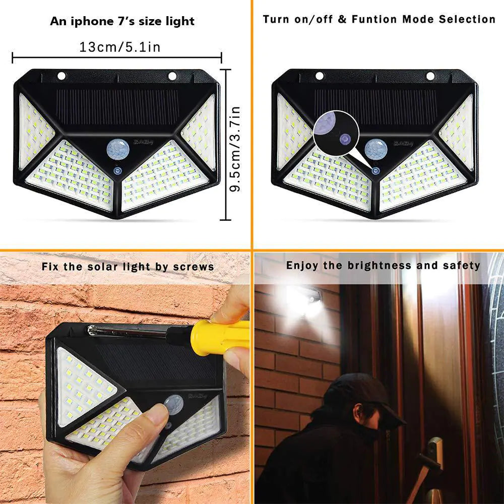 LED Solar Wall Lights