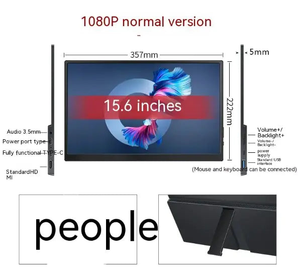 Touch/Normal Portable Monitor