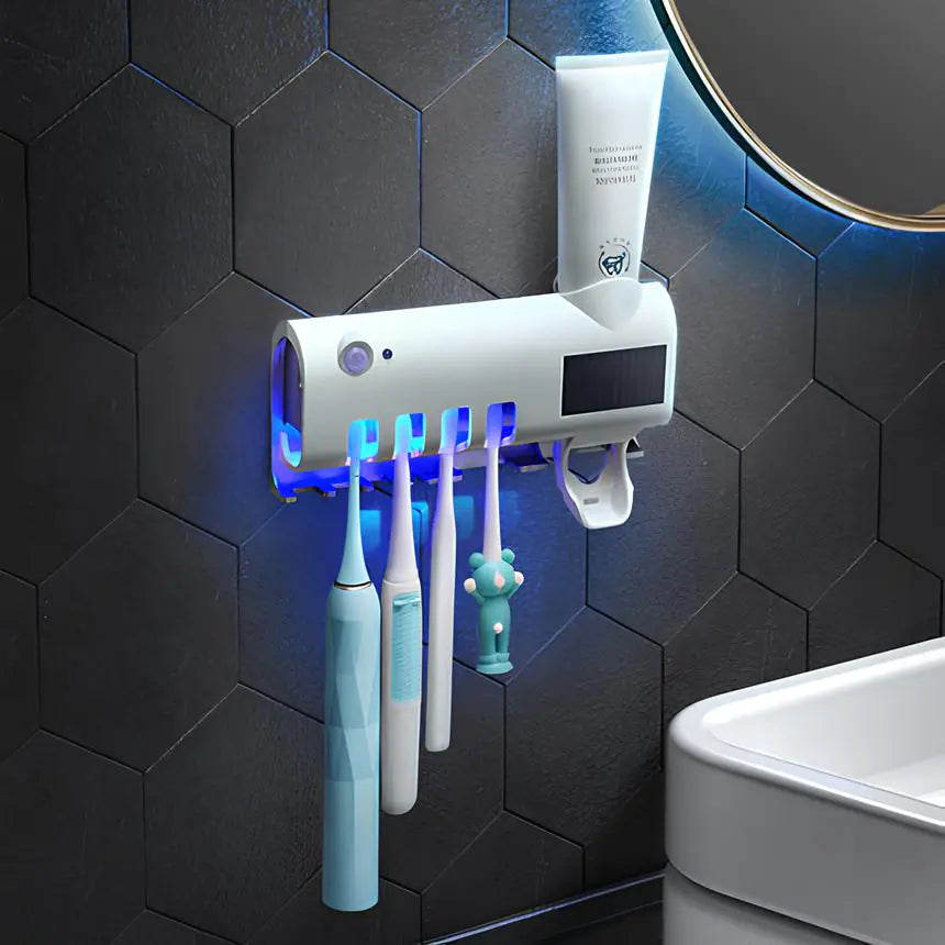 Wall-mounted UV Automatic Toothbrush Holder