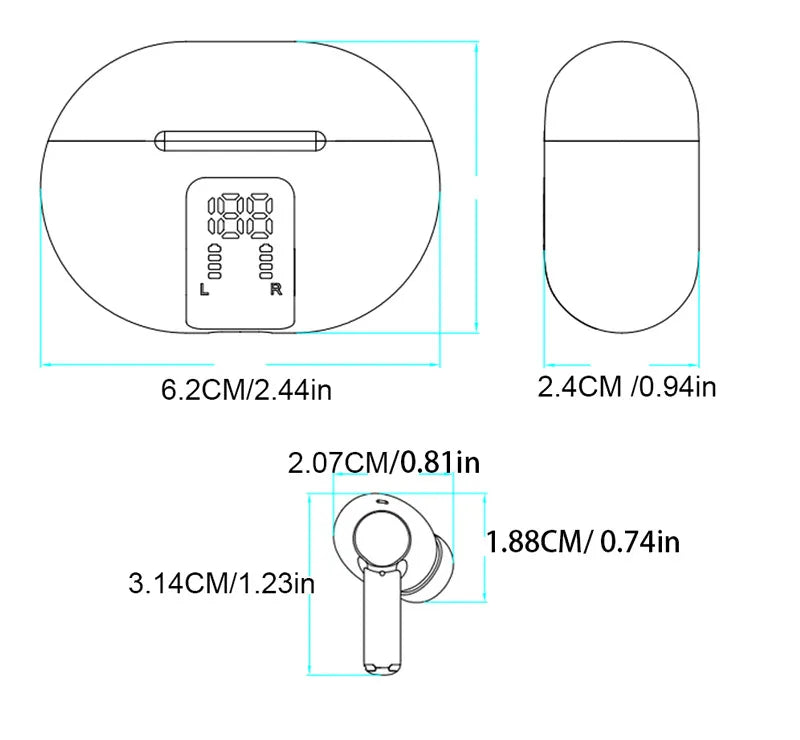 TWS M10 Headphones